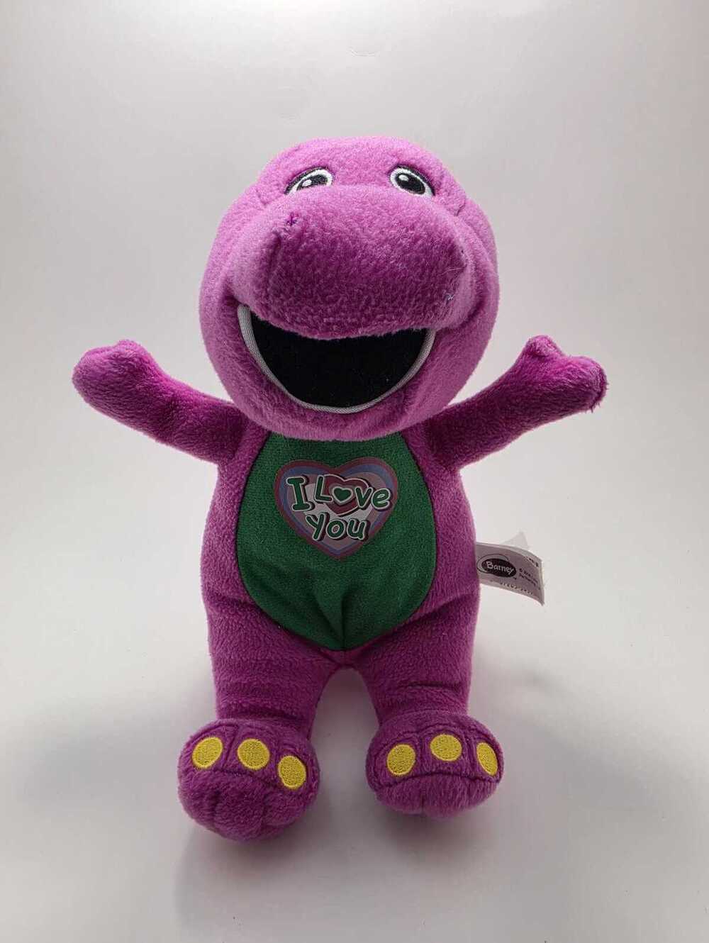 Barney Purple Dinosaur Plush Lyons Stuffed Animal I Love You Sound not working